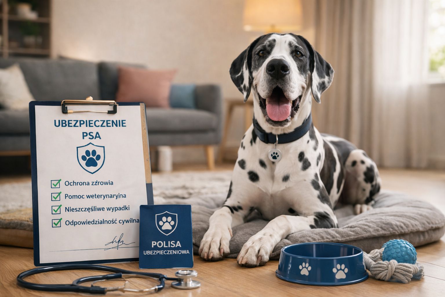 Ubezpieczenie psa — odpowiedzialny opiekun