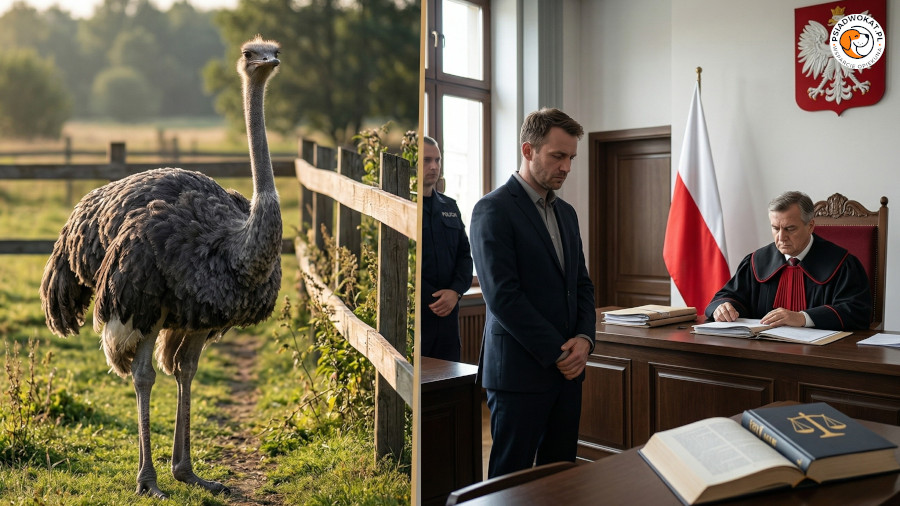 Struś Zenek - 7 lat więzienia. Co mówi prawo o szczególnym okrucieństwie wobec zwierząt?