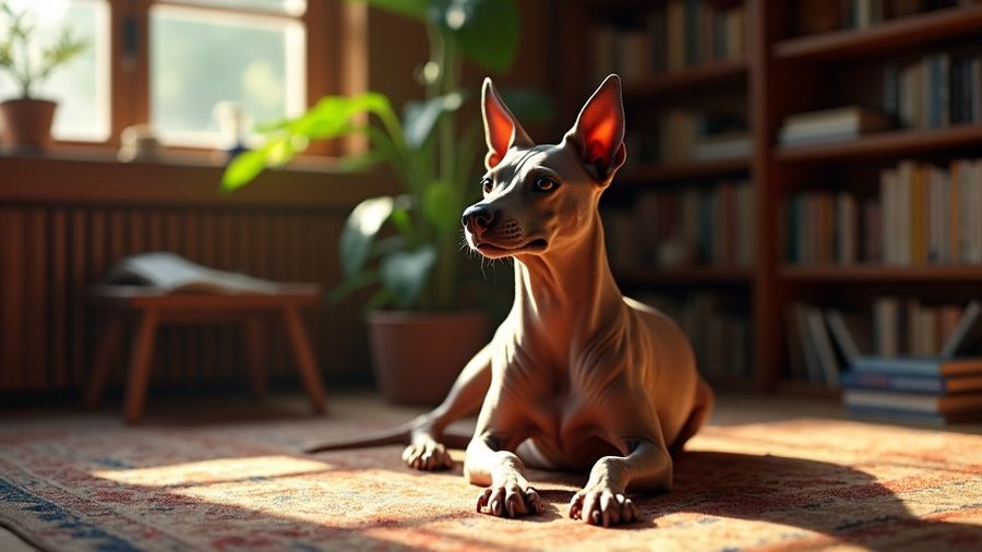 Xoloitzcuintli — 3500-letni pies Azteków, który przeżył conquistadorów